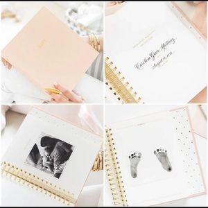 ‼️SOLD‼️ Baby Book Pale Pink - Sugar Paper